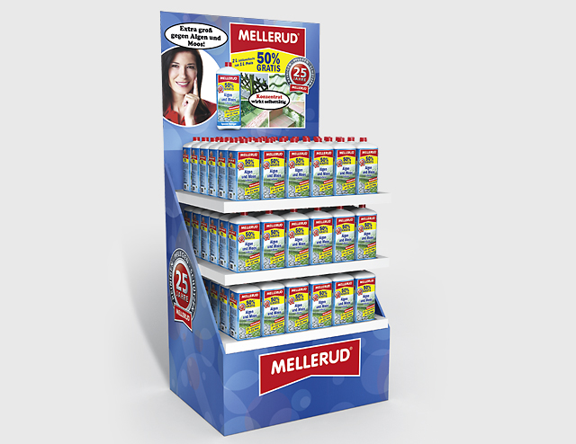 Mellerud Aktionsplatzierung