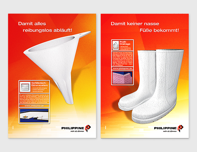 Philippine Anzeigenkampagne