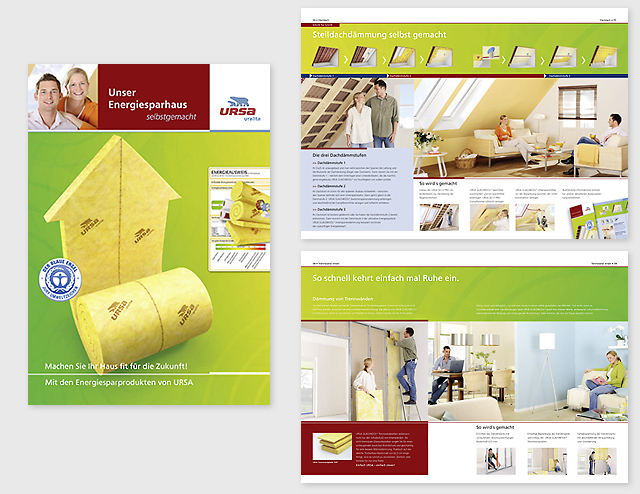 URSA Broschüren-Design