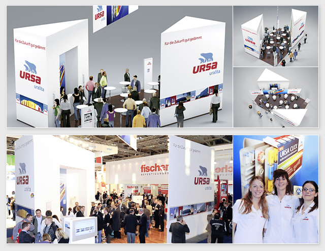 URSA Messestand-Design