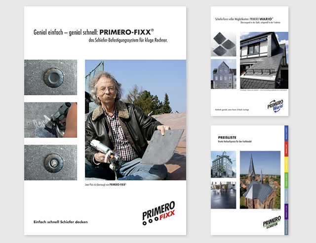 Primero Broschüren-Design