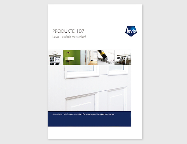 Levis Sortiments-Broschüre
