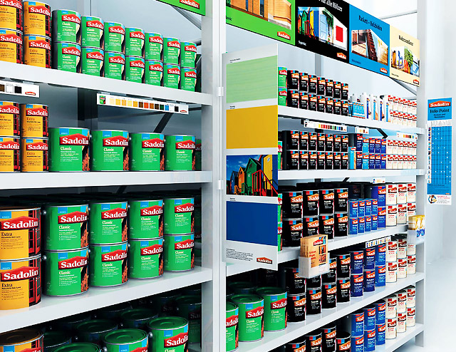 Sadolin Sortimentsgliederung
