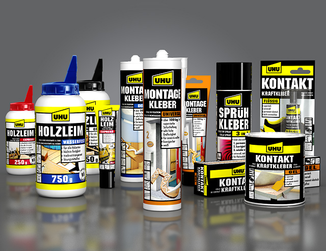 ADMAX Full-Service Werbeagentur, Köln: UHU Verpackungsdesign